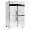ARMOIRE COMPACT BI TEMPERATURE 4 PORTILLONS
