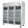 ARMOIRE COMPACTE VITREE NEGATIVE 3 PORTES