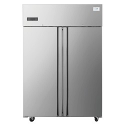ARMOIRE EMBOUTIE POSITIVE 2 PORTES AISI 430