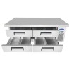 SOUBASSEMENT POSITIF 4 TIROIRS