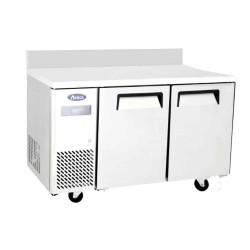 TABLE NEGATIVE COMPACTE 2 PORTES L1200 AVEC DOSSERET