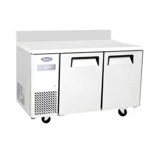 TABLE NEGATIVE COMPACTE 2 PORTES L1200 AVEC DOSSERET