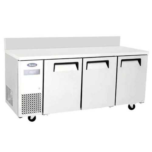 TABLE POSITIVE COMPACTE 3 PORTES L1800 AVEC DOSSERET