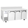 TABLE NEGATIVE COMPACTE 3 PORTES L1800 AVEC DOSSERET