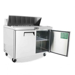 MEUBLE SALADETTE 1500 2 PORTES X16 BACS GN 1/6