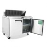 MEUBLE SALADETTE 1500 2 PORTES X16 BACS GN 1/6