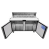 MEUBLE SALADETTE 1500 2 PORTES X16 BACS GN 1/6
