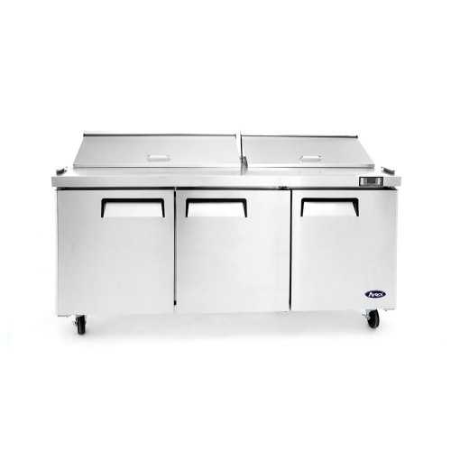 MEUBLE SALADETTE 3 PORTES X18 BACS GN 1/6