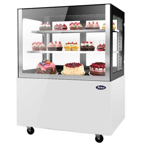 VITRINE DROITE SERVICE ARRIÈRE L1500 LAQUEE BLANCHE