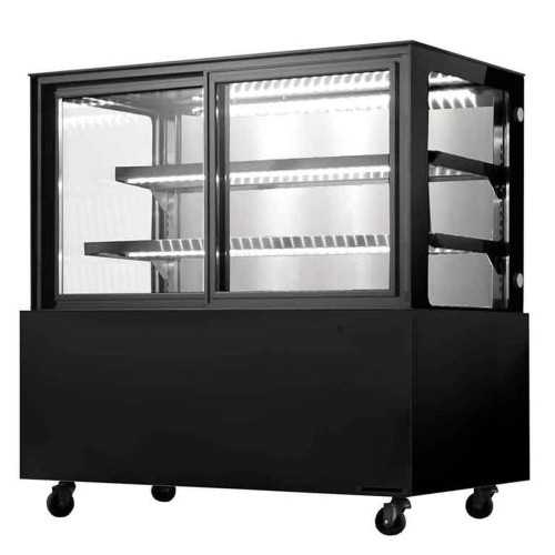 VITRINE MURALE SERVICE AVANT LAQUEE NOIRE